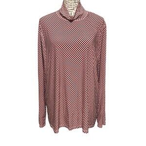 Levi's Women Pink Second Skin High Neck Long Sleeves T Shirt Size 3X Base Layer